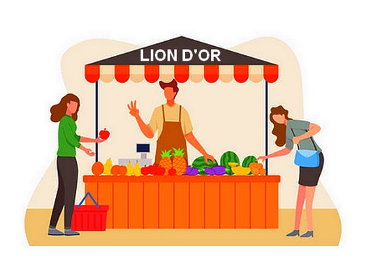 Lion D'or - vente de fruits